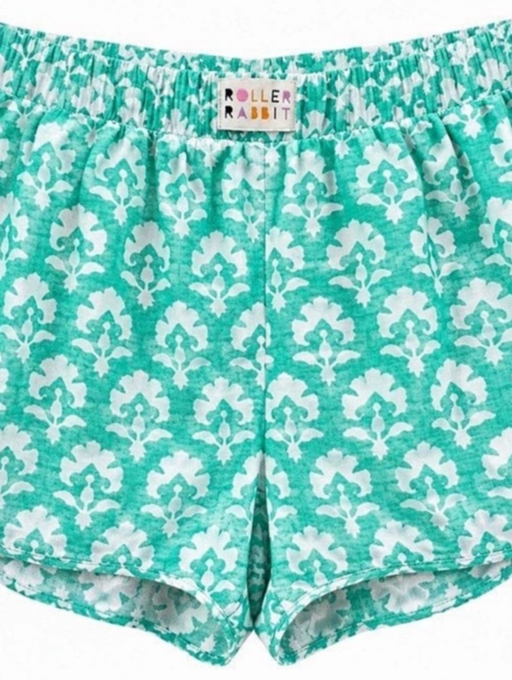 Roller Rabbit x Target Turquoise Floral Lounge Shorts Women’s Medium